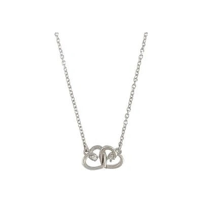 InfinitySilver Strieborný náhrdelník so srdiečkami 4005445