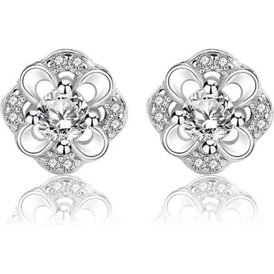 Silenti Jewelry Сребърни обеци "Лъчезарност