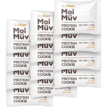 Image 1 of GymBeam MoiMüv Protein Cookie [12 x 75 грама] Солен карамел