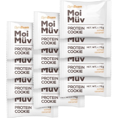 GymBeam MoiMüv Protein Cookie [12 x 75 грама] Солен карамел