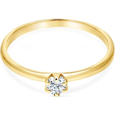 SAVICKI Годежен пръстен savicki: злато, диамант