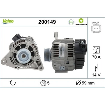 generátor VALEO 200149