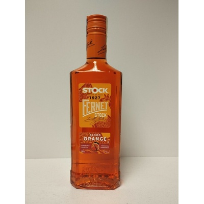 Fernet Stock Blood Orange 27% 0,5 l (holá láhev)