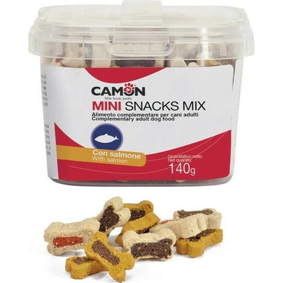 CAMON Kostičky s příchutí kuře jehně hovězí 2 cm 140 g