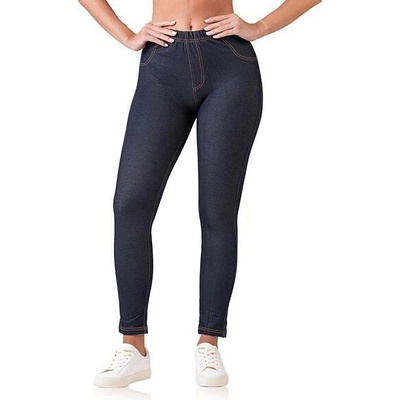Dámské tregíny RELAX & GO JEANS TREGGINGS BELLINDA tmavě modrá