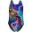 Speedo Цял бански girls digital allover leaderback