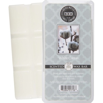 Bridgewater Candle Company vonný vosk do aroma lampy White cotton 73 g – Zboží Dáma