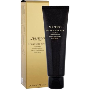 Shiseido Future Solution LX почистваща пяна за суха и смесена кожа 125 ml за жени