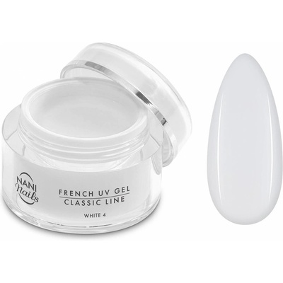 NANI UV gél Classic Line White 4 15 ml