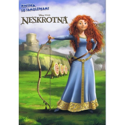 Neskrotná Kniha so samolepkami