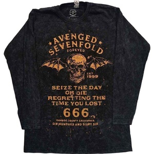 Avenged Sevenfold Sieze The Day (Wash Collection) Black L Риза (ASLST41MDD03)
