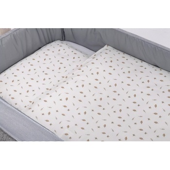 Bubaba Спален комплект от 5 части Bubaba - Мини листенца (83730)