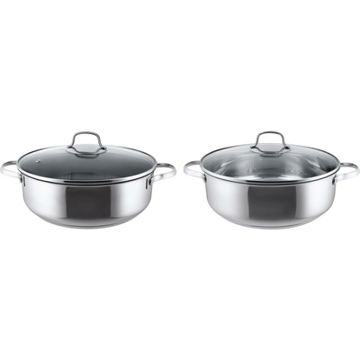 SILVERCREST Servírovací pánev / hrnec z nerezové oceli, Ø 28 cm