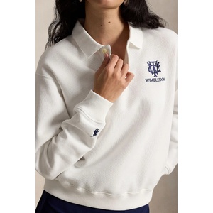 Ralph Lauren суичър дамски от памук Wimbledon (211B16110)