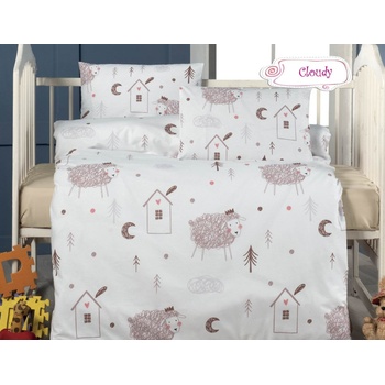 Miss Bella Бебешки спален комплект cloudy 100% памук