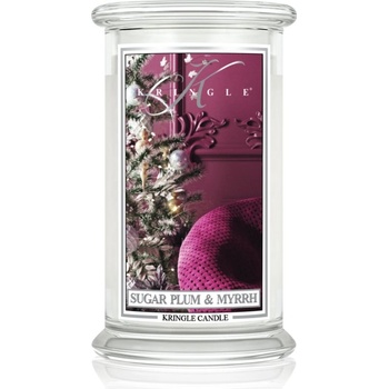 Kringle Candle Sugar Plum & Myrrh ароматна свещ 624 гр
