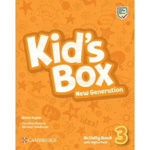 Kid's Box New Generation Level 3 Activity Book with Digital Pack British English (ISBN: 9781108895545)