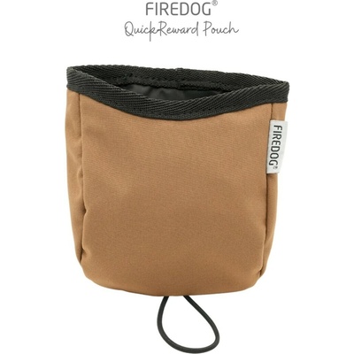 Firedog QuickReward vrecko na maškrty Softshell svetlohnedé