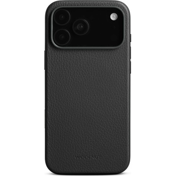 WOOLnut Leather Case for iPhone 17 Pro Max - Black (K-WN-IP17PM-C-3202-BK)
