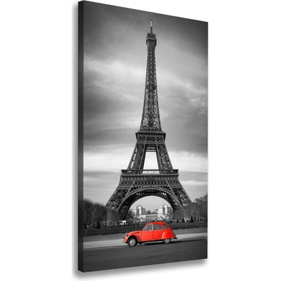 Vertikálny foto obraz na plátne Eiffelová veža Paríž 50x100 cm