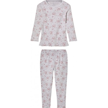 Lupilu vroubkované pyžamo šedé