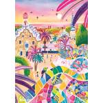 Magnolia - Puzzle Spain: Park Güell - 1 000 piese