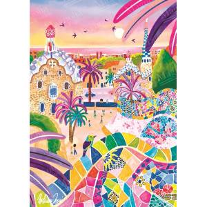 Magnolia - Puzzle Spain: Park Güell - 1 000 piese