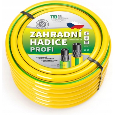 TUBI ITALIA Zesílená na vodu ASTRA YELLOW PROFI 3/4" - 50m 02-06-3450