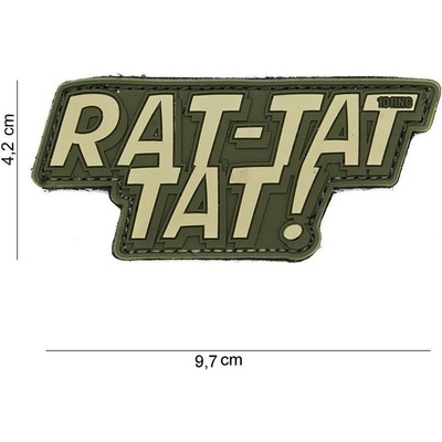 Reintex PVC nášivka RAT-TAT-TAT