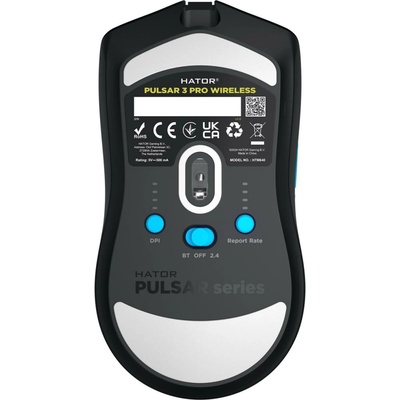 Hator Pulsar3 Pro Wireless 3 HTM640 čierna