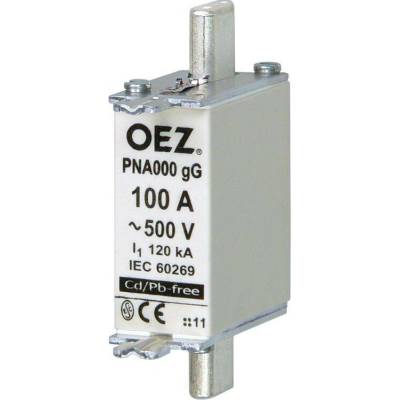 PNA000 20A aM Pojistková vložka AC500V/DC250V vel.000 motorová OEZ:40495