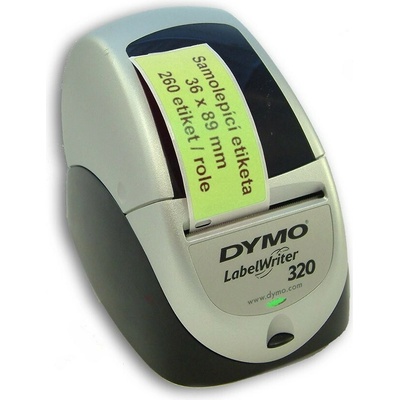 Můj-toner Etikety / Štítky Dymo Labelwriter 89x36mm , 99012, S0722400 zelené, 260ks kompatibilní