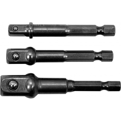 Sada adaptérů 3ks HEX 1/4, 3/8, 1/2 Yato YT-04685