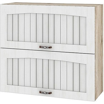 ИРИМ Горен кухненски шкаф Сити АРФ-Бяло фладер-04-12 80 см