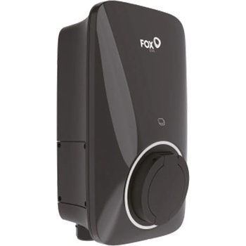 FoxESS EV зарядно устройство 11kW (черно) RFID, Bluetooth, WIFI, LAN, OCPP, с кабел 6м (A011KP1-E-B-WO-BLACK)