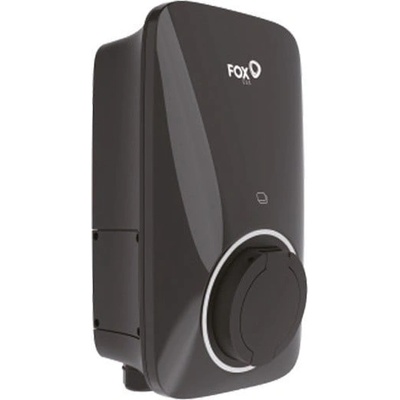 FoxESS EV зарядно устройство 11kW (черно) RFID, Bluetooth, WIFI, LAN, OCPP, с кабел 6м (A011KP1-E-B-WO-BLACK)