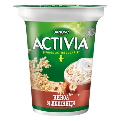 Activia Киноа и лешници 280г
