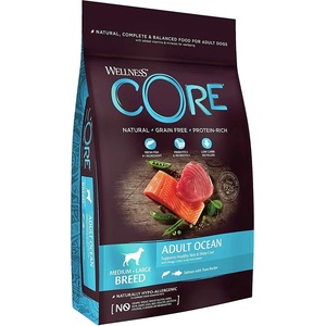 Wellness Core Dog M/L Adult Ocean Salmon & Tuna 10 кг