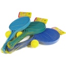 Teddies Soft tenis plast barevný míček 53cm v síťce