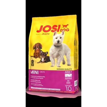 Josera Josidog MINI - Пълноценна храна за възрастни кучета от малки и мини породи с пилешко месо, 10 кг