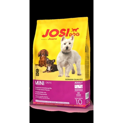 Josera Josidog MINI - Пълноценна храна за възрастни кучета от малки и мини породи с пилешко месо, 10 кг