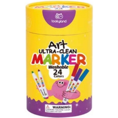 Tookyland Umývateľné fixky pre najmenších 24 ks