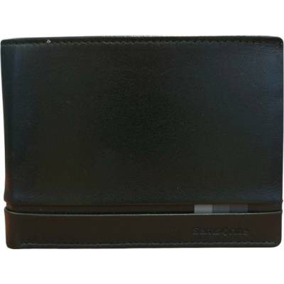 Samsonite FLAGGED 2 SLG kožená Pánská černá 147792-1041 černá