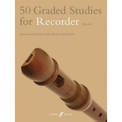 50 Graded Studies for Recorder - Harris Paul