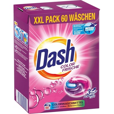 Dash prací kapsle na barevné prádlo 3v1 60 PD