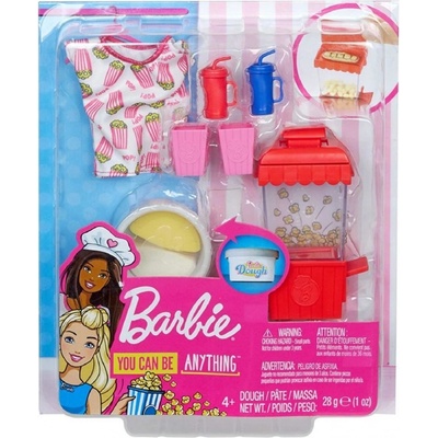 Mattel Barbie Mini doplňky příprava Popcornu GHK39