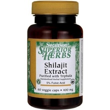 Swanson Shilajit Mumio Extract 60 kapslí