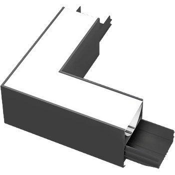 ELMARK L-КОНЕКТОР ЗА led ПРОФИЛ elmark ОМ 4000k ЧЕРЕН (99poml40/bl)