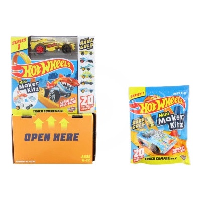 Dudlu Hot Wheels Skládací mini model autíčka