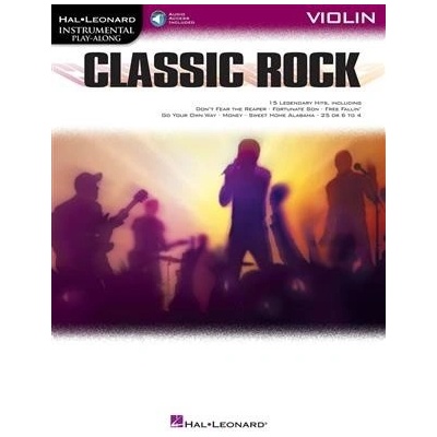 Noty pre husle klasické rockové skladby pre husle